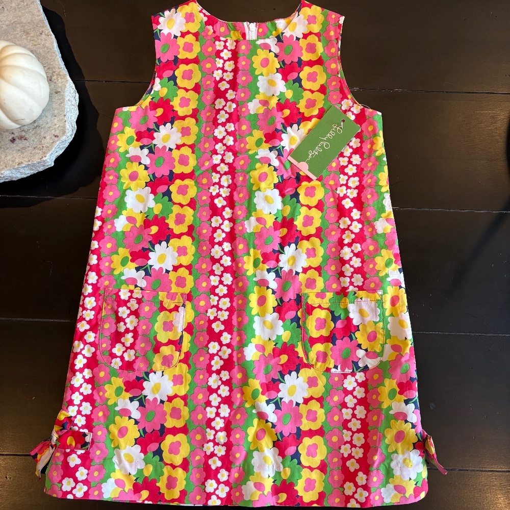 Lilly Pulitzer Little Lilly classic shift dress NWT girl’s size 6